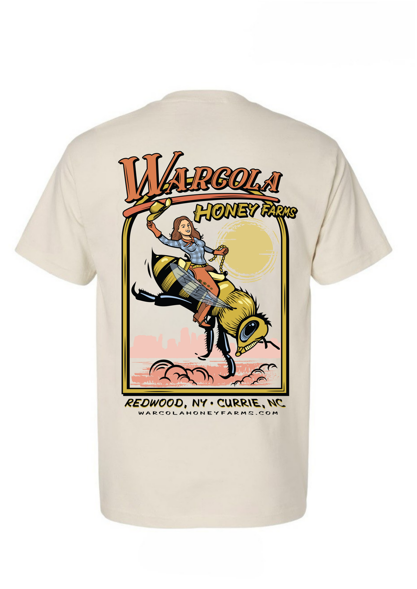 Warcola Honey Farms Bee Rider T-Shirt