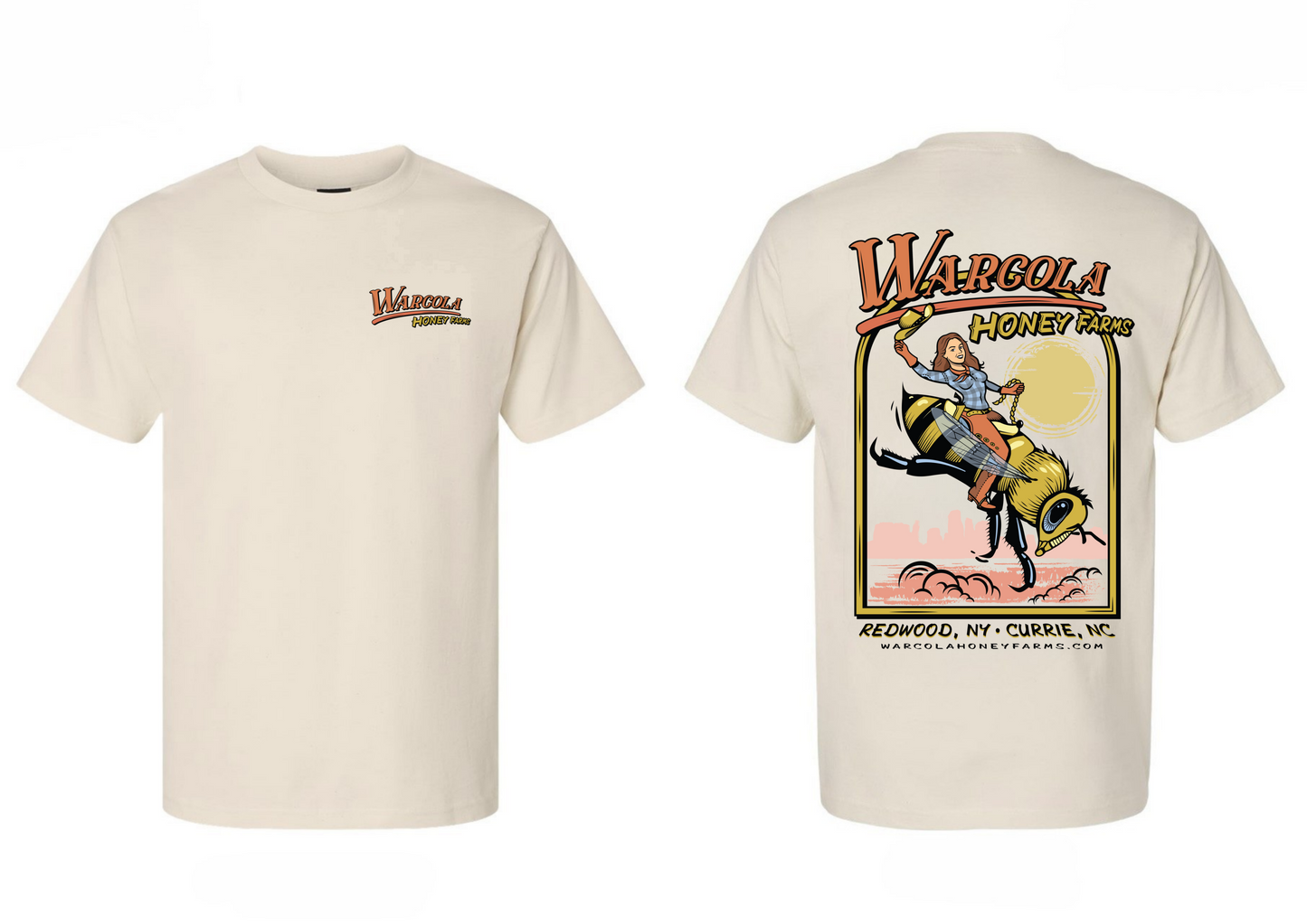 Warcola Honey Farms Bee Rider T-Shirt